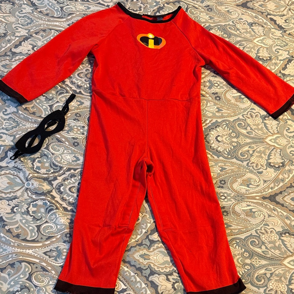 Disney Pixar Incredibles Costume with Mask